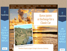 Tablet Screenshot of algarve-houses.com